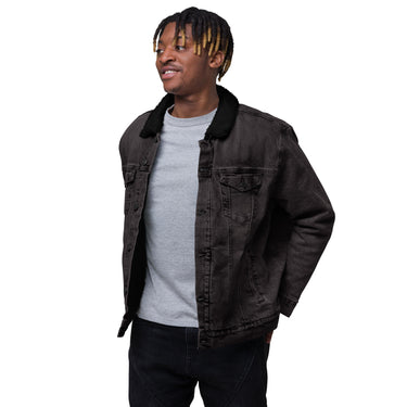 Oddson denim sherpa jacket