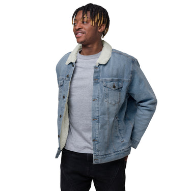 Oddson denim sherpa jacket