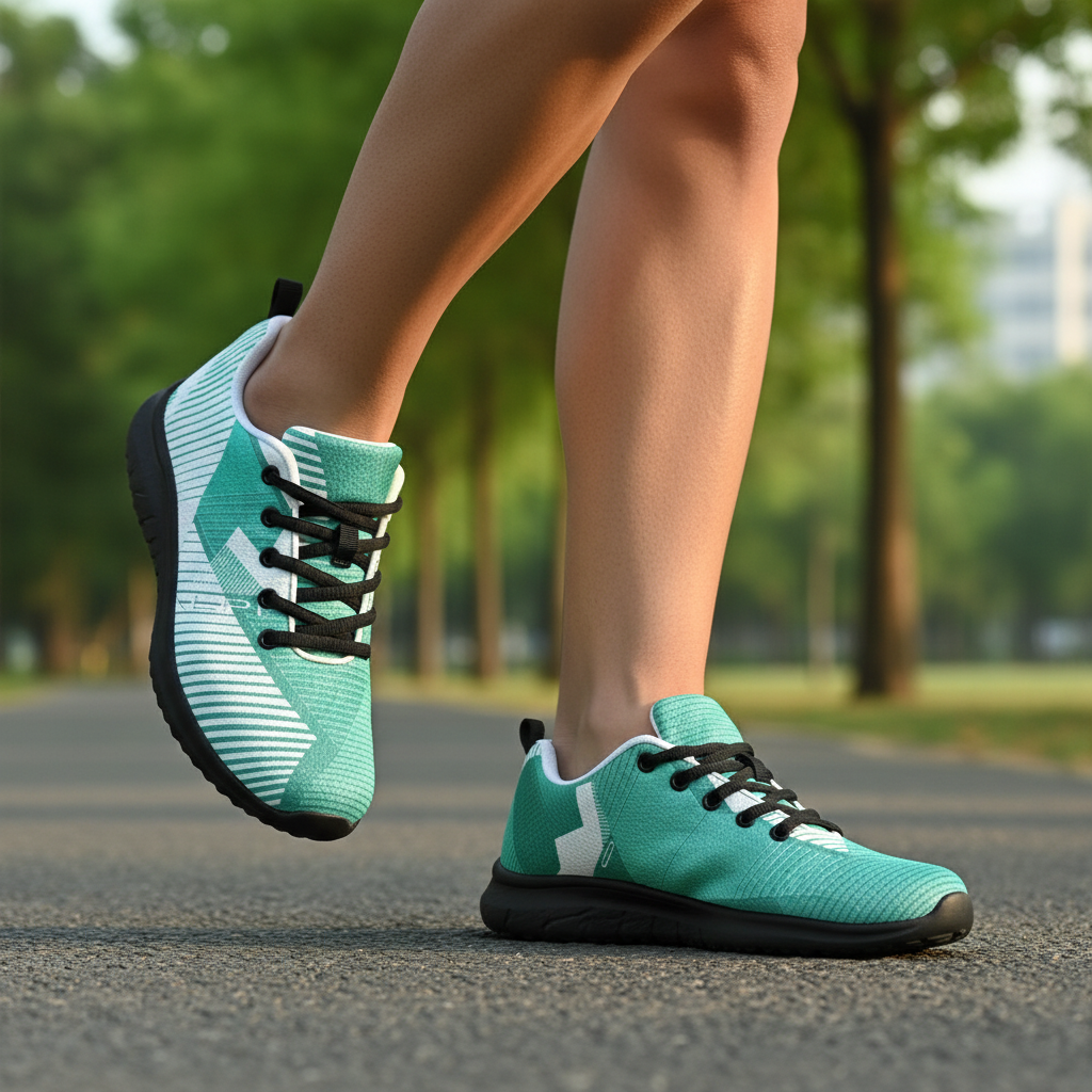 Urban park or jogging path
