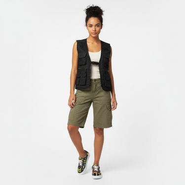 Utility adventure styling white background