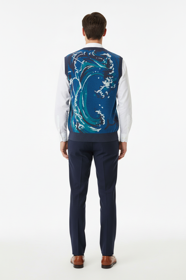 Vest Back View - Look 5