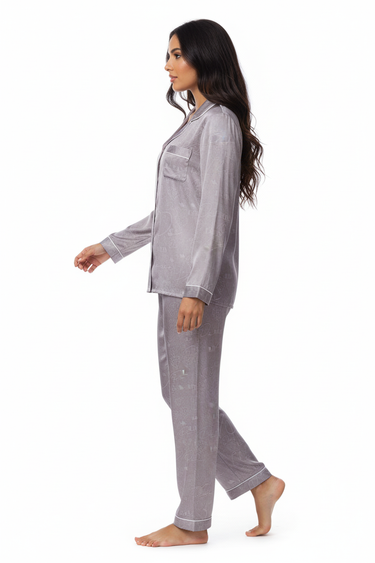 Walking confidently - side view