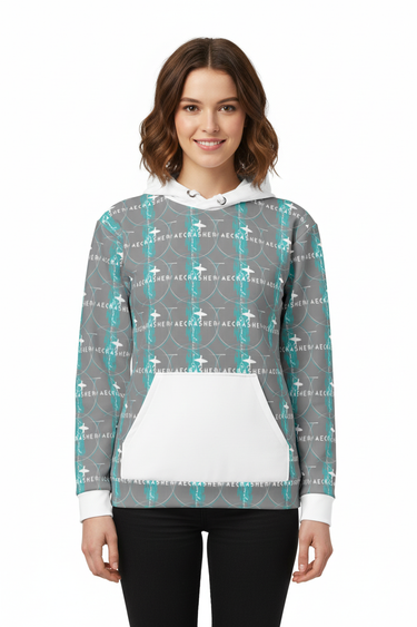 WAVECRASHER hoodie female with smile