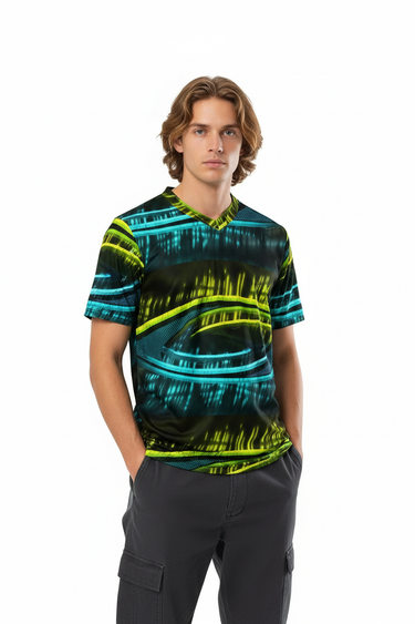 Wavy Hair Model Casual