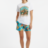 White Blend Tee Female Boardshorts