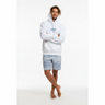 White hoodie - surfer casual