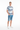 White male model palm print