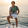 White Male Yacht