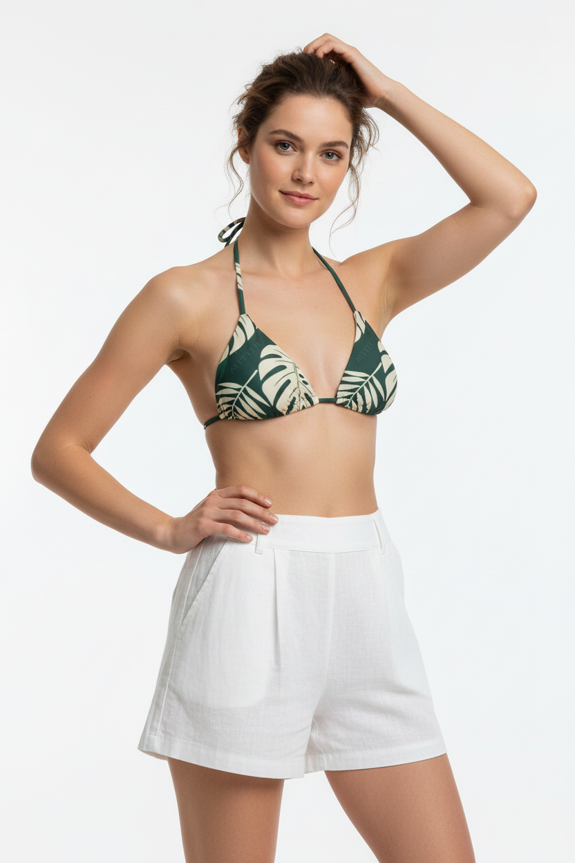White Shorts Look
