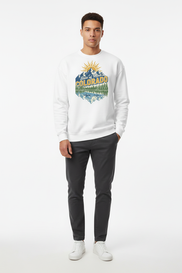White Sweatshirt Male