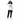 White sweatshirt with cap front