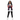 Woman in galaxy windbreaker with joggers