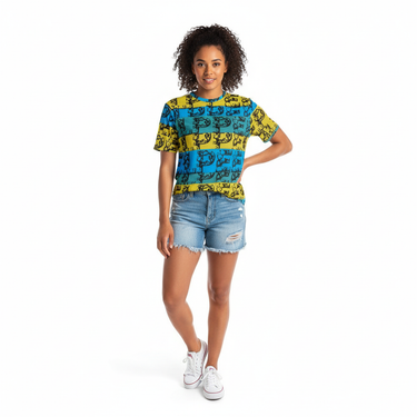 Woman in Shorts