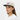 Woman wearing natural and black snapback, three-quarter view