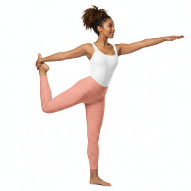 Yoga look with fitted tank